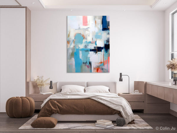 Contemporary Painting, Canvas Paintings for Dining Room, Acrylic Painting on Canvas, Extra Large Modern Wall Art, Original Abstract Painting-LargePaintingArt.com