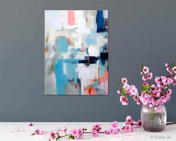 Contemporary Painting, Canvas Paintings for Dining Room, Acrylic Painting on Canvas, Extra Large Modern Wall Art, Original Abstract Painting-LargePaintingArt.com