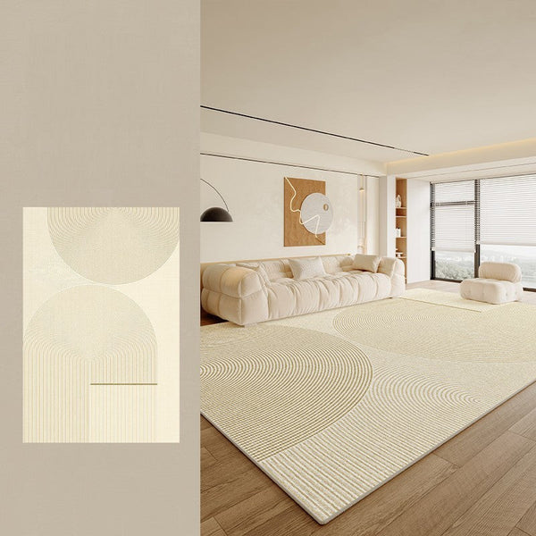 Bedroom Large Geometric Contemporary Rugs, Modern Rugs for Bedroom, Dining Room Floor Rug, Extra Large Floor Rugs for Living Room-LargePaintingArt.com