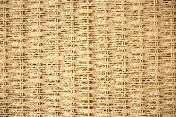 Woven Straw Storage Basket with Linen Lining, Storage Basket for Food, Rectangle Storage Basket for Kitchen-LargePaintingArt.com