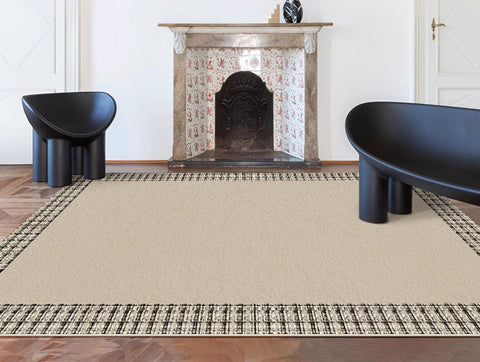 Bedroom Modern Floor Rugs, Modern Area Rug for Living Room, Contemporary Area Rugs under Sofa, Large Area Rugs for Office-LargePaintingArt.com