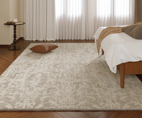 French Style Modern Rugs for Bedroom, Modern Rugs for Interior Design, Contemporary Modern Rugs under Dining Room Table, Soft Rugs for Living Room-LargePaintingArt.com