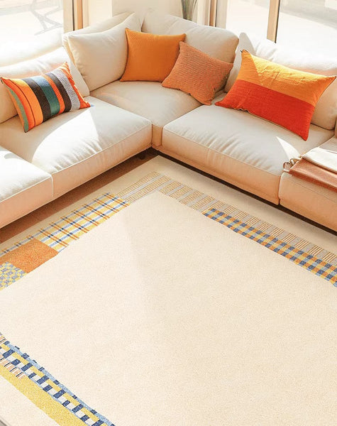 Unique Modern Rug Ideas for Living Room, Modern Floor Carpets for Office, Abstract Contemporary Rugs for Bedroom, Large Modern Rugs under Sofa-LargePaintingArt.com