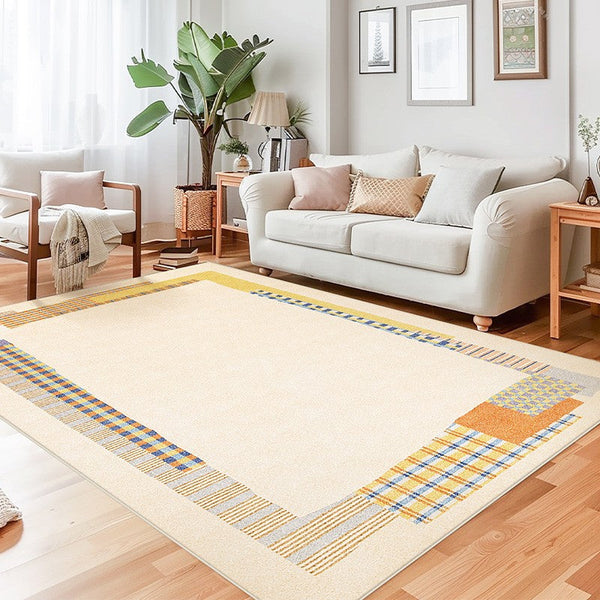 Unique Modern Rug Ideas for Living Room, Modern Floor Carpets for Office, Abstract Contemporary Rugs for Bedroom, Large Modern Rugs under Sofa-LargePaintingArt.com