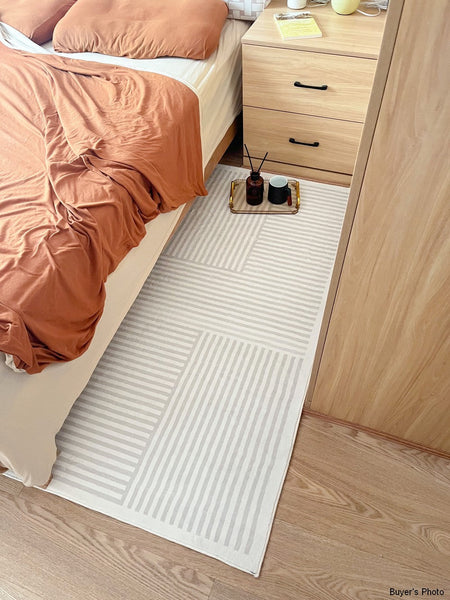 Simple Contemporary Modern Rugs, Modern Rugs for Dining Room, Modern Rugs for Living Room, Abstract Contemporary Rugs Next to Bed-LargePaintingArt.com