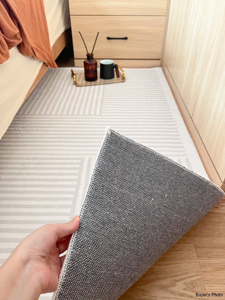 Simple Contemporary Modern Rugs, Modern Rugs for Dining Room, Modern Rugs for Living Room, Abstract Contemporary Rugs Next to Bed-LargePaintingArt.com