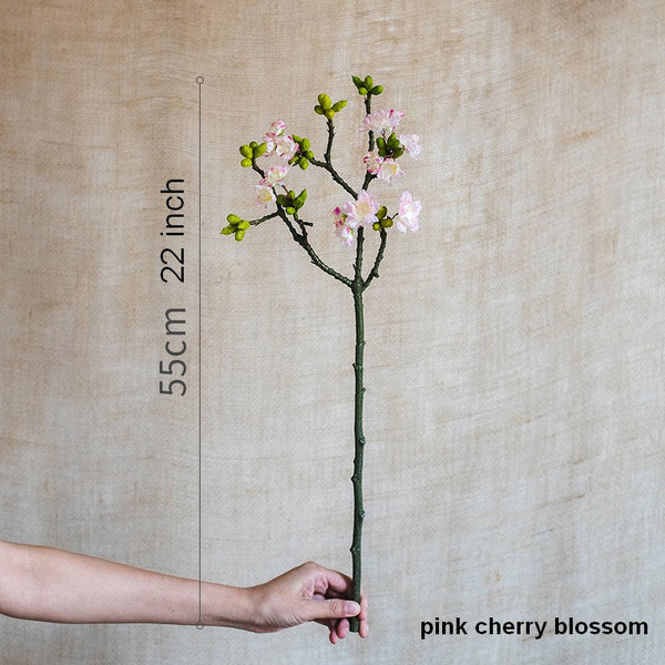 Cherry Blossom, Sakura Flowers, Creative Flower Arrangement Ideas for Home Decoration, Unique Artificial Flowers, Simple Artificial Floral for Bedroom-LargePaintingArt.com