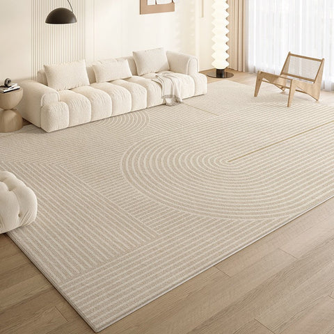 Large Modern Rugs for Living Room, Geometric Modern Rug Placement Ideas for Dining Room, Abstract Contemporary Modern Rugs for Bedroom-LargePaintingArt.com