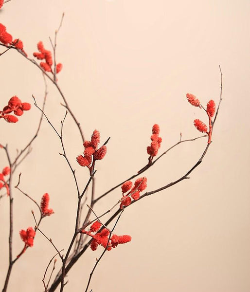 Myrtle Twigs, Natural Decorations, Flower Arrangement, Handmade Artificial Flower, Natural Dried Flower Twigs-LargePaintingArt.com