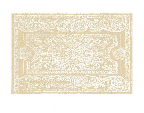 Thick French Style Modern Rugs for Dining Room, Living Room Contemporary Modern Rugs, Mid Century Modern Rugs for Interior Design, Soft Rugs under Coffee Table-LargePaintingArt.com