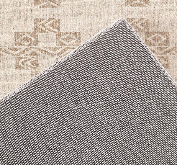 Modern Geometric Carpets for Bedroom, Contemporary Abstract Rugs under Dining Room Table, Modern Living Room Rug Placement Ideas-LargePaintingArt.com