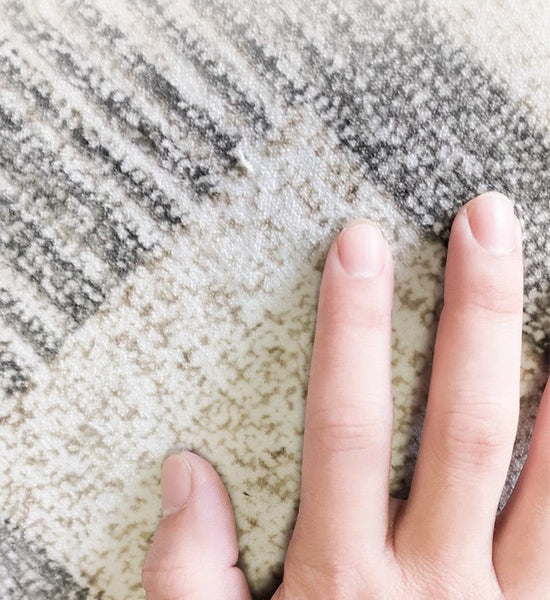 Modern Floor Rugs for Bedroom, Extra Large Geometric Modern Rugs for Office, Large Gray Floor Rugs for Living Room, Dining Room Floor Rug-LargePaintingArt.com