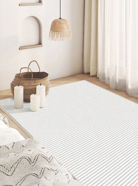 Simple Modern Carpets for Interior Design, Modern Rugs for Dining Room, Abstract Geometric Modern Rugs for Living Room, Soft Modern Rugs for Bedroom-LargePaintingArt.com
