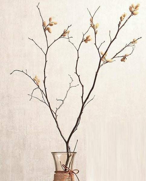 Myrtle Twigs, Natural Decorations, Flower Arrangement, Handmade Artificial Flower, Natural Dried Flower Twigs-LargePaintingArt.com