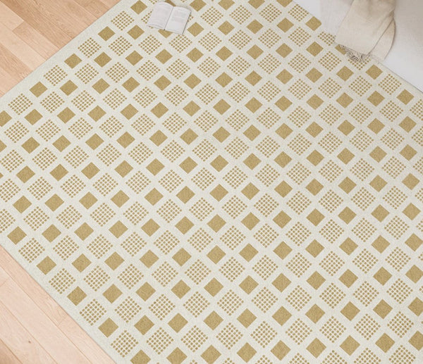 Modern Rug Ideas for Bedroom, Dining Room Modern Floor Carpets, Chequer Modern Rugs for Living Room, Contemporary Soft Rugs Next to Bed-LargePaintingArt.com