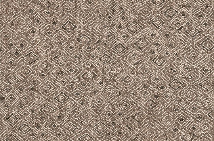 Brown Modern Rug Ideas for Bedroom, Large Modern Rugs for Living Room, Abstract Geometric Modern Rugs, Modern Rugs for Dining Room-LargePaintingArt.com
