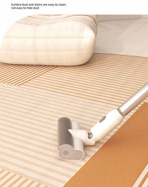 Large Modern Rugs for Living Room, Contemporary Modern Area Rugs for Bedroom, Geometric Round Rugs for Dining Room, Circular Modern Rugs under Chairs-LargePaintingArt.com