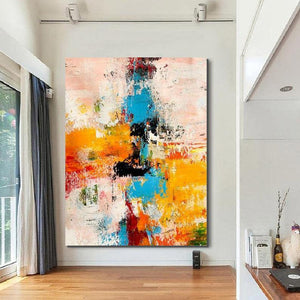Canvas Painting for Living Room, Extra Large Wall Art Painting, Modern Contemporary Abstract Artwork-LargePaintingArt.com