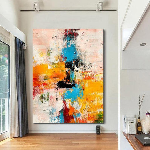 Canvas Painting for Living Room, Extra Large Wall Art Painting, Modern Contemporary Abstract Artwork-LargePaintingArt.com