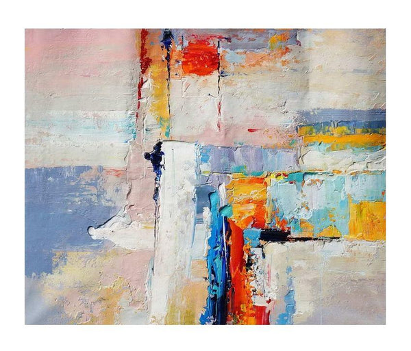 Large Paintings for Dining Room, Living Room Canvas Painting, Contemporary Abstract Art Paintings, Simple Acrylic Painting Ideas-LargePaintingArt.com