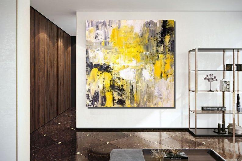 Extra Large Canvas Painting, Living Room Wall Art Painting, Modern Acrylic Paintings, Simple Modern Art, Modern Paintings for Bedroom-LargePaintingArt.com