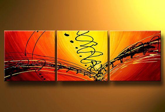 Large Abstract Painting, Abstract Lines Painting, Extra Large Painting on Canvas, Simple Modern Art, Hand Painted Canvas Art-LargePaintingArt.com