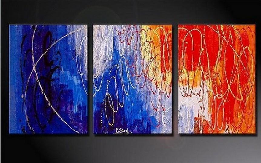 Large Painting, Canvas Art, Abstract Art, Canvas Painting, Abstract Oil Painting, Living Room Art, Modern Art, 3 Piece Wall Art, Abstract Painting, Acrylic Art-LargePaintingArt.com