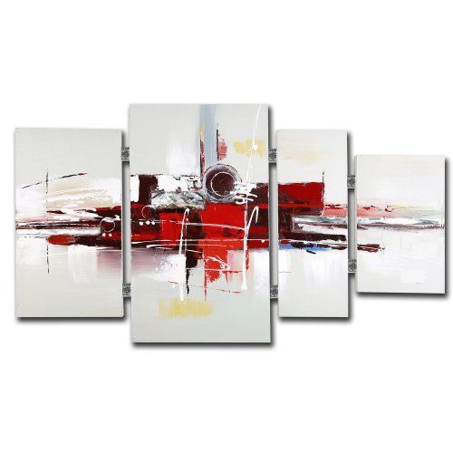 Acrylic Painting on Canvas, Living Room Wall Art, Modern Contemporary Painting, Acrylic Wall Art Paintings-LargePaintingArt.com
