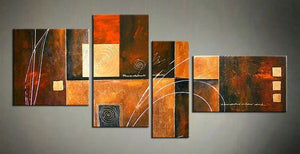 Abstract Modern Painting, Contemporary Wall Art Painting, Acrylic Painting Abstract, Living Room Wall Paintings-LargePaintingArt.com