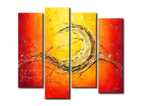 Modern Contemporary Paintings, Living Room Canvas Painting, Acrylic Painting Abstract, Bedroom Wall Art Painting-LargePaintingArt.com
