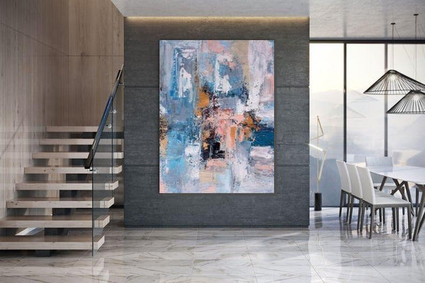 Contemporary Modern Artwork, Large Modern Canvas Painting, Wall Art fo