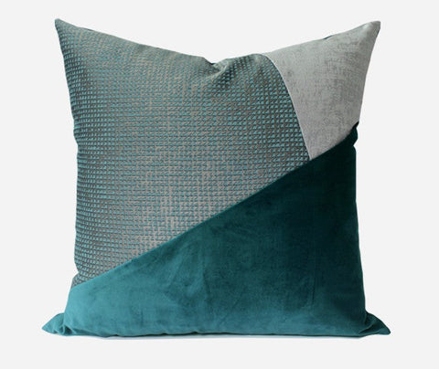Decorative Throw Pillow for Couch, Green Modern Sofa Pillows, Modern Throw Pillows for Couch-LargePaintingArt.com