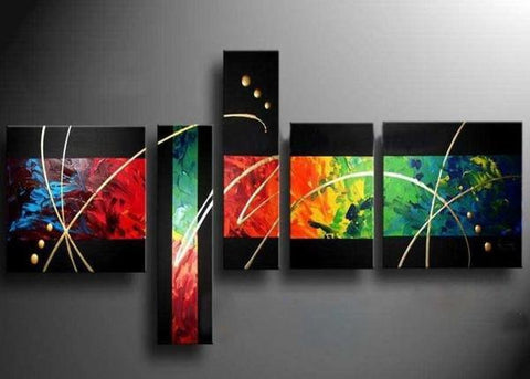 Living Room Wall Art, Modern Paintings, Contemporary Wall Art Painting, Acrylic Contemporary Artwork-LargePaintingArt.com