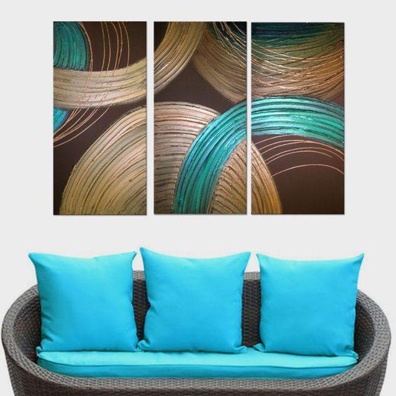 Abstract Painting Heavy Texture Acrylic Painting Thick Impasto Modern Art Canvas Rich Palette Knife Artwork Wall Decor