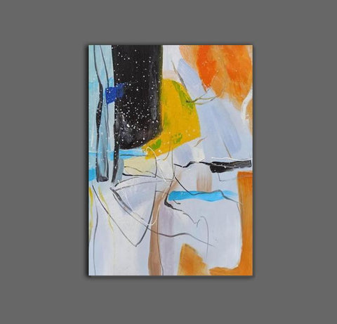 Acrylic Painting for Dining Room, Extra Large Wall Art Painting, Modern Contemporary Abstract Artwork-LargePaintingArt.com