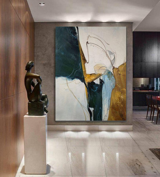 Large Abstract Paintings on Canvas, Hand Painted Canvas Art, Acrylic Paintings for Living Room, Large Painting for Sale-LargePaintingArt.com