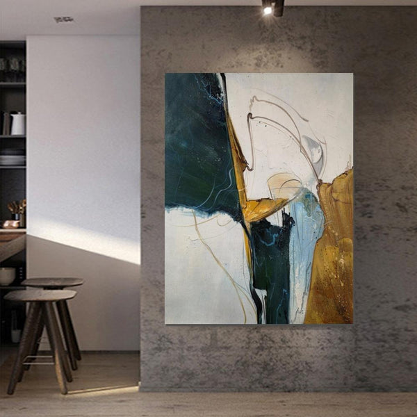 Large Abstract Paintings on Canvas, Hand Painted Canvas Art, Acrylic Paintings for Living Room, Large Painting for Sale-LargePaintingArt.com