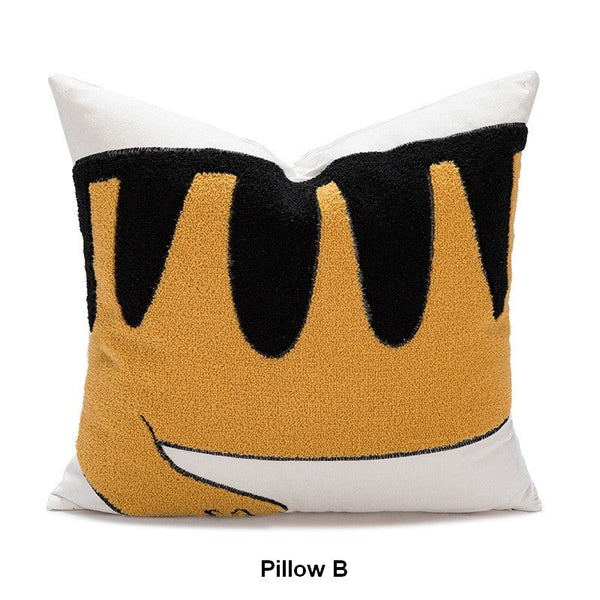 Tiger Decorative Pillows for Kids Room, Modern Pillow Covers, Modern Decorative Sofa Pillows, Decorative Throw Pillows for Couch-LargePaintingArt.com