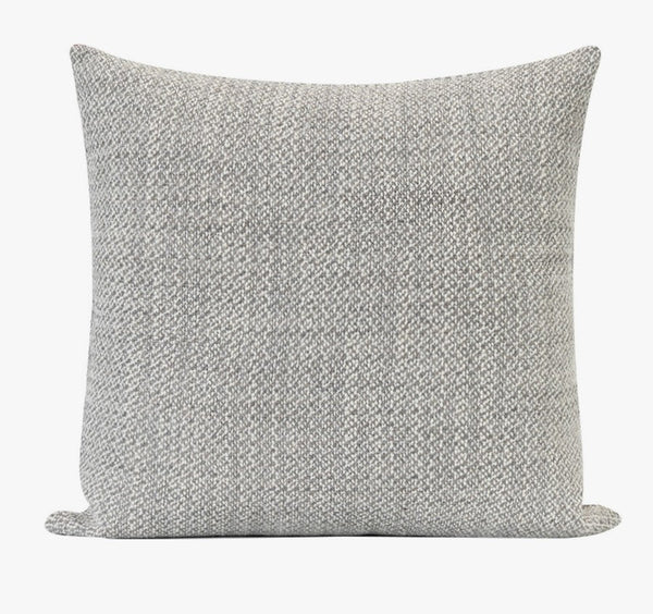 Light Gray Contemporary Throw Pillow for Living Room, Simple Modern Sofa Throw Pillows, Modern Decorative Throw Pillows for Couch-LargePaintingArt.com