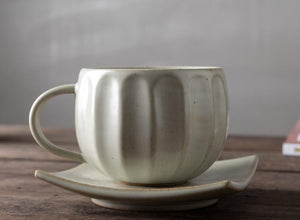 Cappuccino Coffee Mug, White Coffee Cup, Breakfast Milk Cups, Latte Coffee Cup, Tea Cup, Coffee Cup and Saucer Set-LargePaintingArt.com
