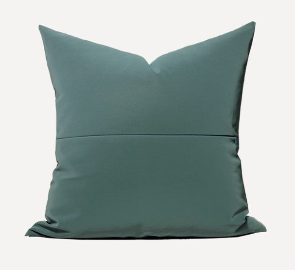 Modern Pillows for Living Room, Blue Grey Decorative Pillows for Couch, Modern Sofa Pillows, Modern Sofa Pillows, Contemporary Abstract Pillows-LargePaintingArt.com