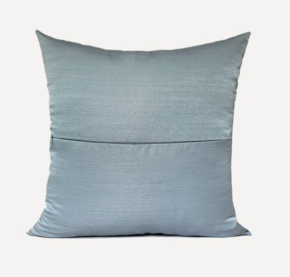Simple Modern Pillows, Blue Modern Throw Pillows, Decorative Pillows for Couch, Modern Sofa Pillows, Contemporary Throw Pillows-LargePaintingArt.com