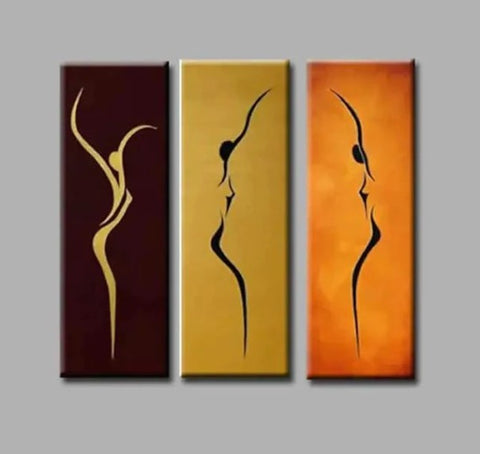 Simple Painting Ideas for Living Room, Hand Painted Wall Art, Acrylic Painting on Canvas, Bedroom Canvas Paintings, Buy Wall Art Online-LargePaintingArt.com