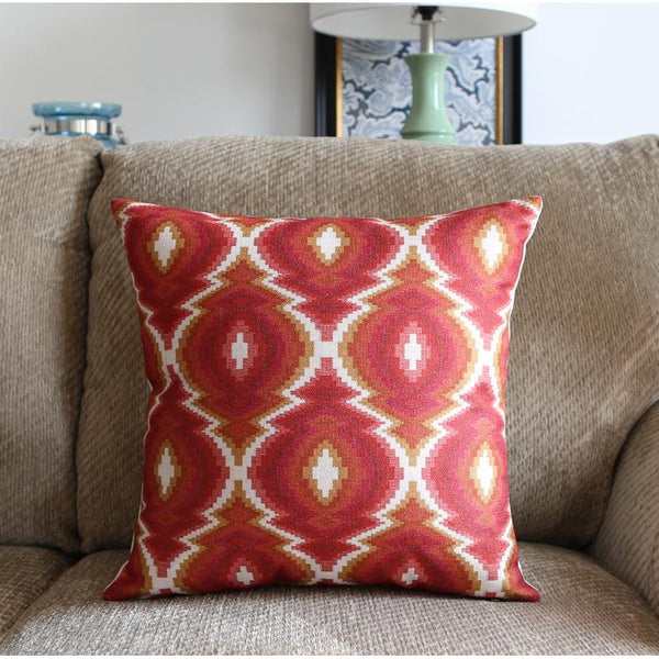 Geometric Pattern Throw Pillows, Modern Pillows for Couch, Decorative Throw Pillow, Sofa Pillows for Living Room-LargePaintingArt.com