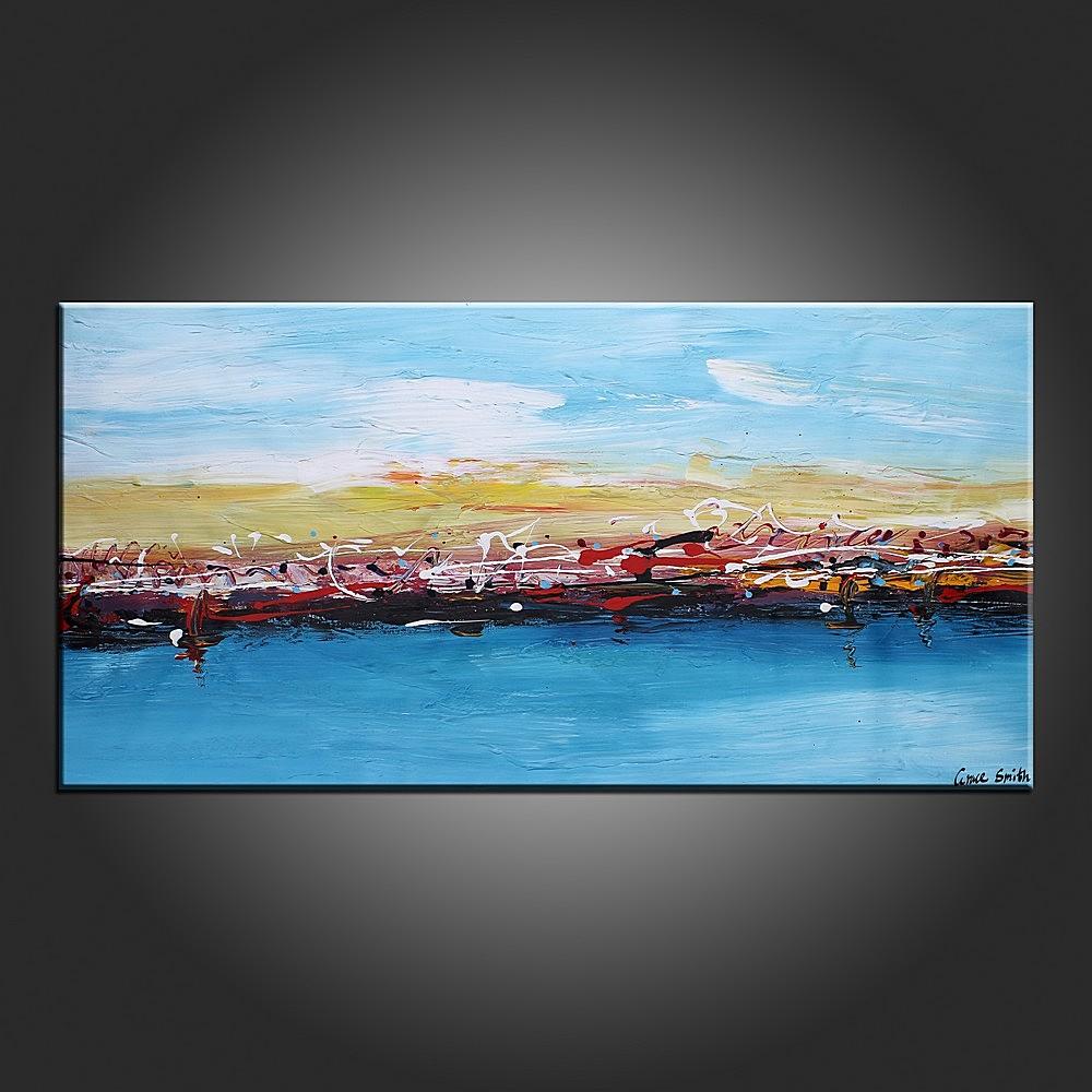 Modern Art, Art Painting, Abstract Art, Contemporary Art, Flower Art, Abstract Art Painting, Living Room Wall Art, Canvas Art-LargePaintingArt.com