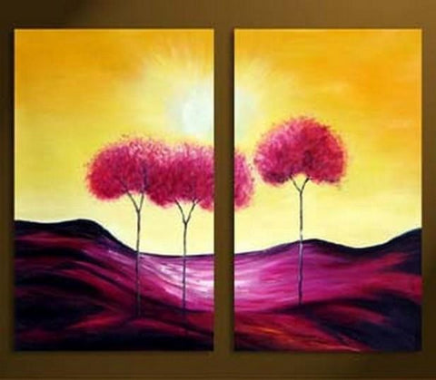 Tree of Life, Canvas Painting, Large Art, Abstract Painting, Abstract Art, Wall Art, Wall Hanging, Bedroom Wall Art, Modern Art, Hand Painted Art-LargePaintingArt.com