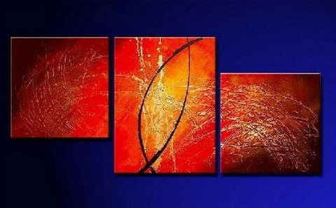 Extra Large Painting, Abstract Art, Red Abstract Painting, Living Room Wall Art, Modern Art, Large Wall Art, Painting for Sale-LargePaintingArt.com