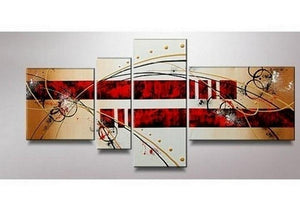 Extra Large Painting, Living Room Wall Art, Extra Large Art, Contemporary Art, Modern Art Painting-LargePaintingArt.com