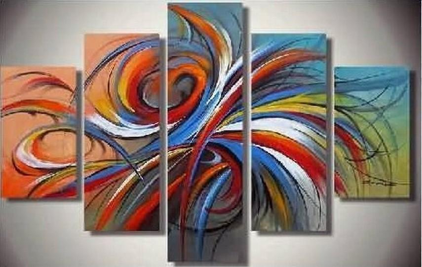 Simple Abstract Art, Modern Canvas Painting, Paintings for Living Room, Large Wall Art Paintings, 5 Piece Wall Art, Buy Painting Online-LargePaintingArt.com