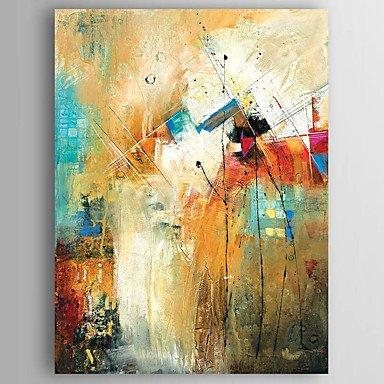 Kitchen Wall Art, Canvas Painting, Heavy Texture Painting, Abstract Wall Art, Canvas Wall Art-LargePaintingArt.com